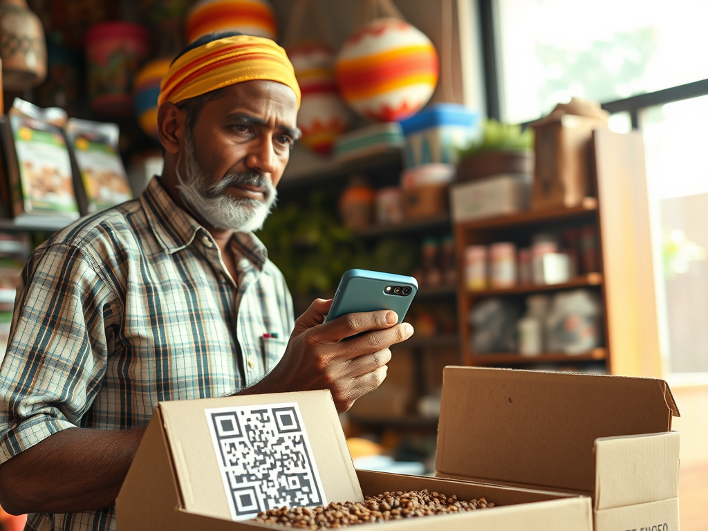 Distributor and retailer loyalty programs conducted through Unique Whatsapp QR codes